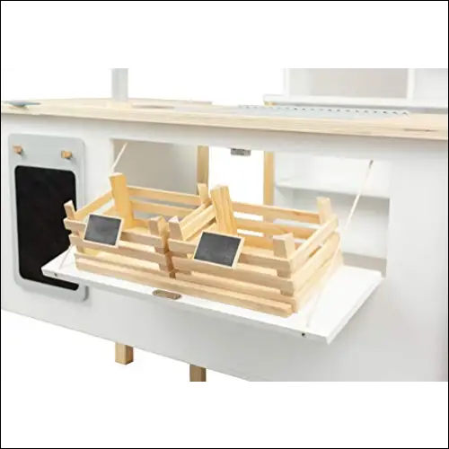 Estación de carga de madera con ranuras para múltiples dispositivos en Tienda-Cocina Small Foot