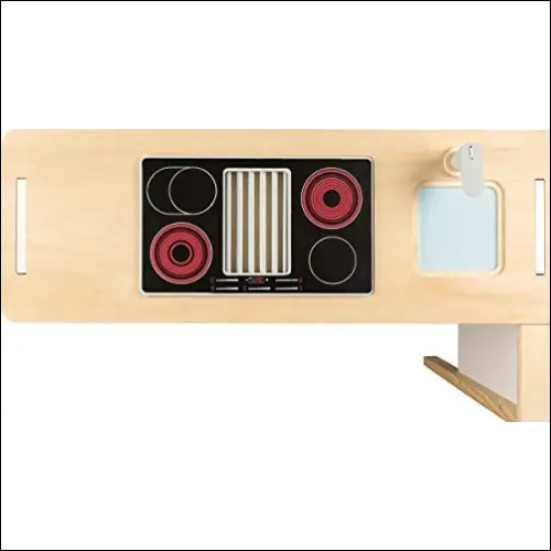 Juego de cocina con estufa y parrilla de la Tienda-Cocina Small Foot para niños