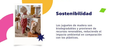 Juguetes de madera educativos para niños