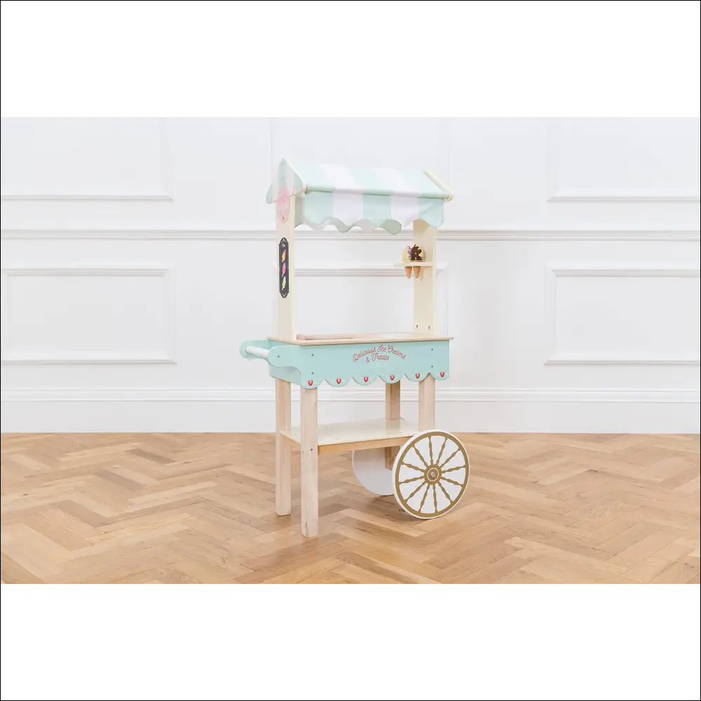 Carrito de helados clásico Le Toy Van, juguete decorativo en colores pastel