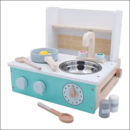 Cocinitas de madera Jumini para aventuras culinarias en diseño compacto - Juguete