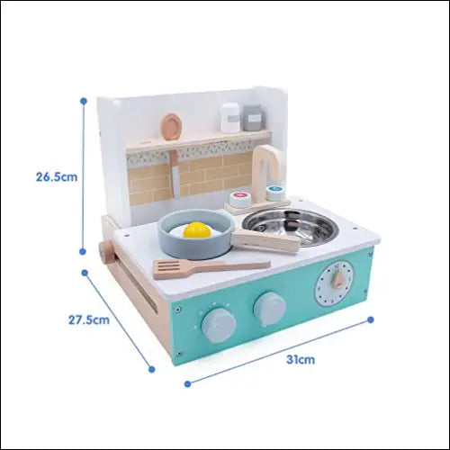 Cocinitas de madera Jumini para aventuras culinarias en diseño compacto - Juguete