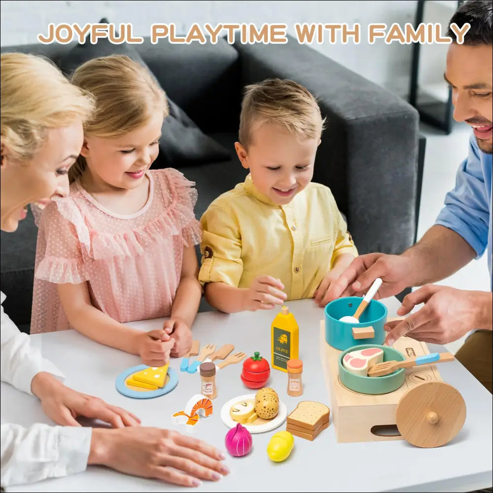Cocinitas de madera Smartwo para juegos imaginativos y creativos - Juguete