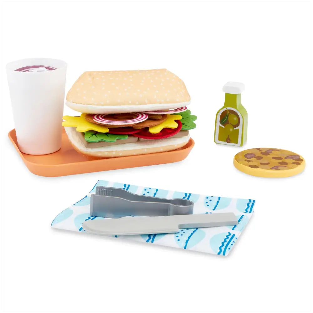 Diviértete con La Sandwichería de Madera Mamabrum Ofrece - Juguete
