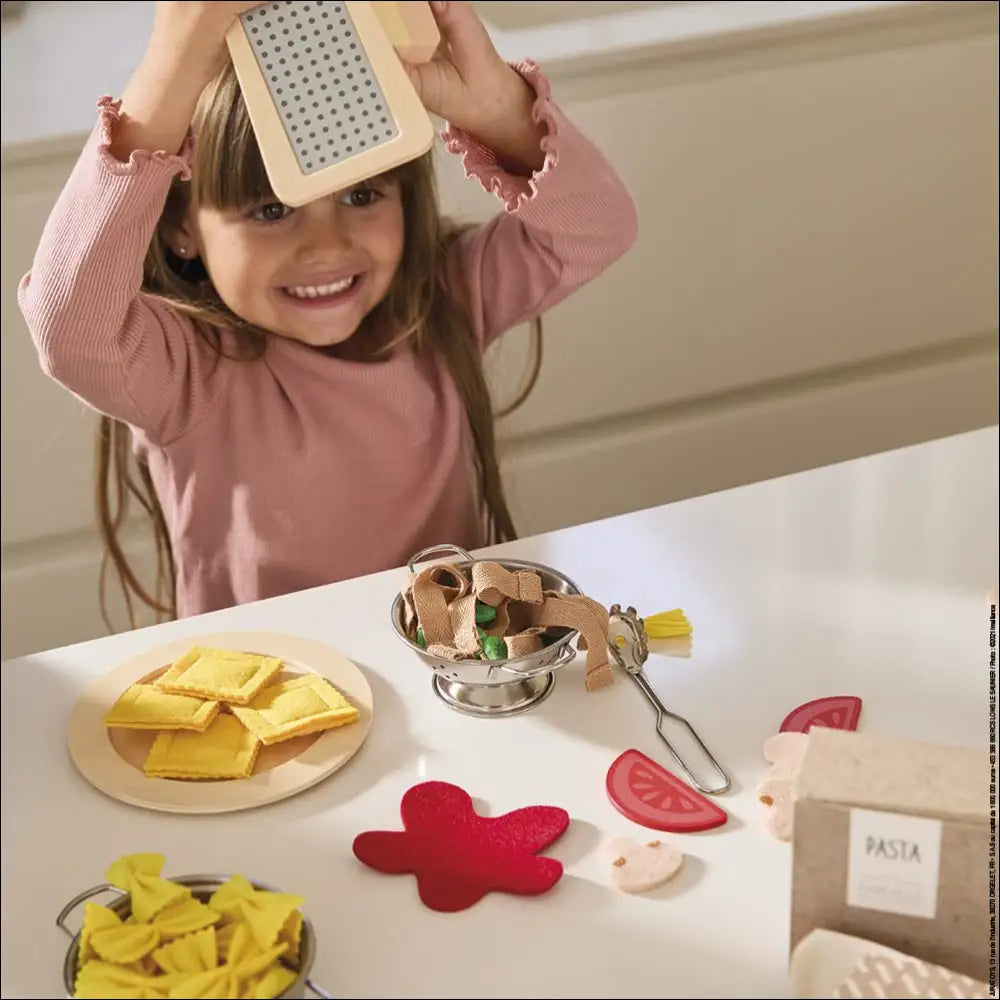 Kit de Cocina de Pasta Italiana Janod para Pequeños Chefs - Juguete