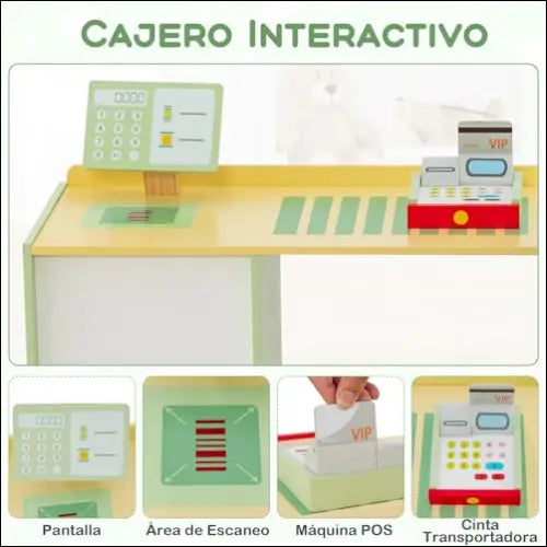 Kiosco interactivo de cajero automático en Supermercado con Mostrador Costway